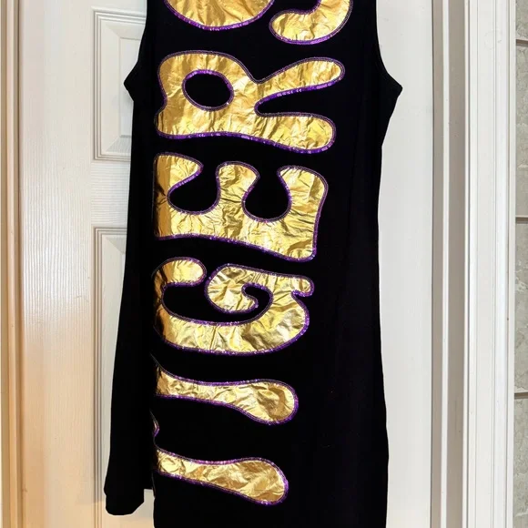 LSU Queen of Sparkles Geaux Tigers Dress - Picture 1 of 4